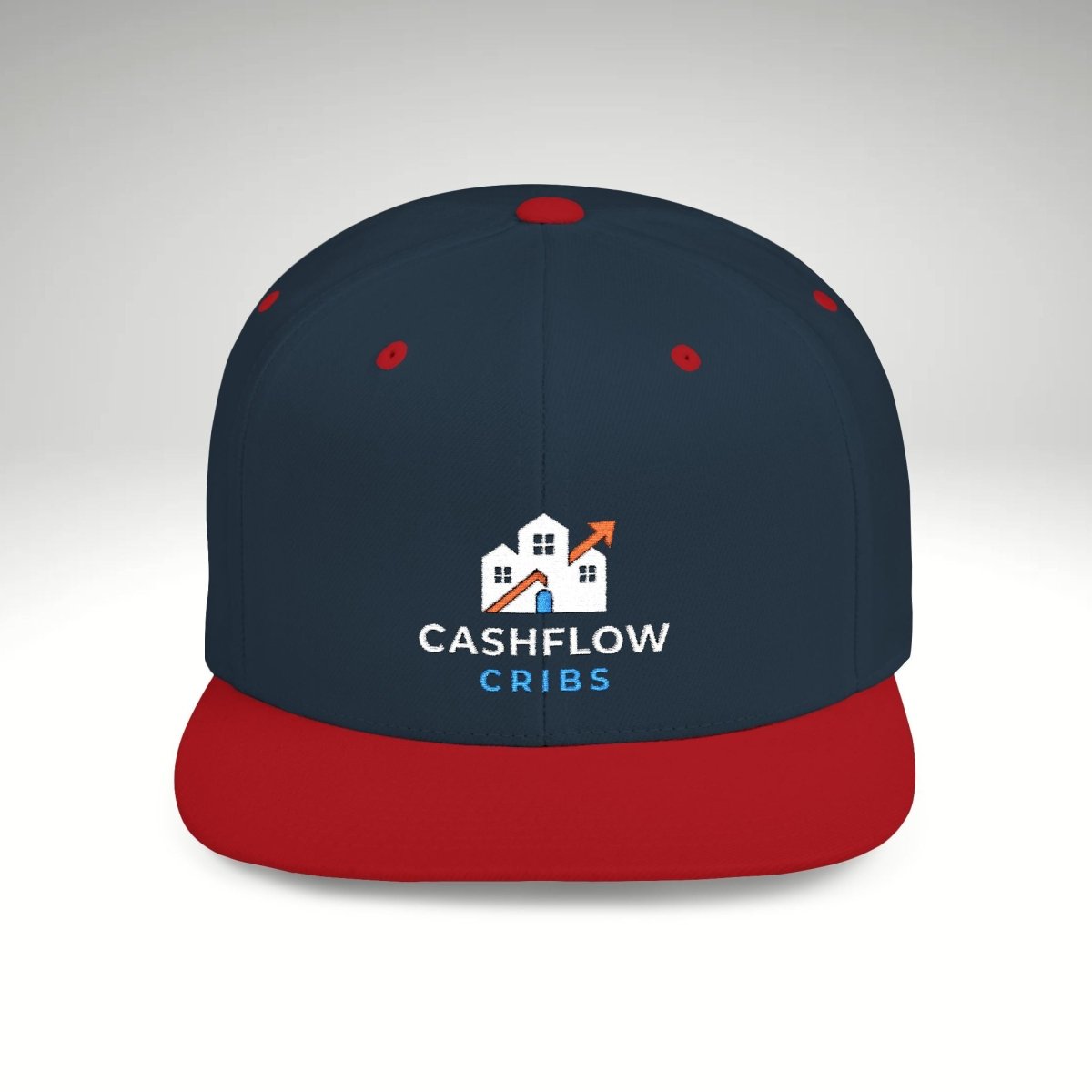 Cashflow Cribs Flat Bill Snapback Hat - Hats | ShirtyAgents