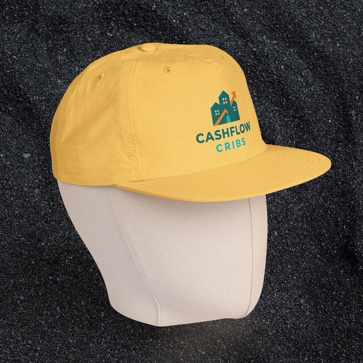 Cashflow Cribs Flat - Billed Surf Cap - Hats | ShirtyAgents