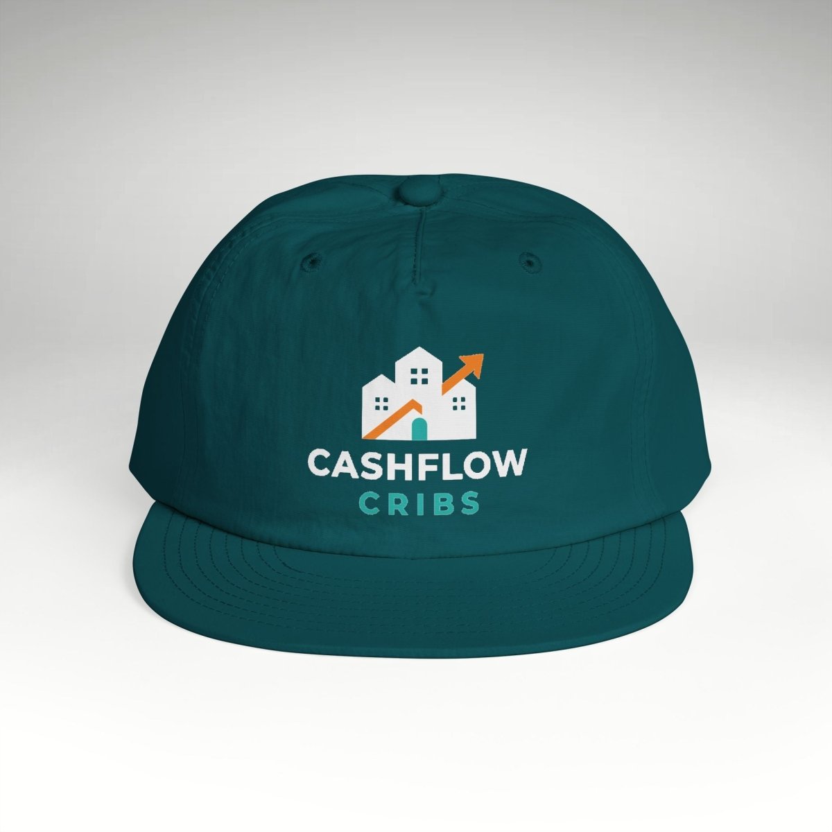 Cashflow Cribs Flat - Billed Surf Cap - Hats | ShirtyAgents