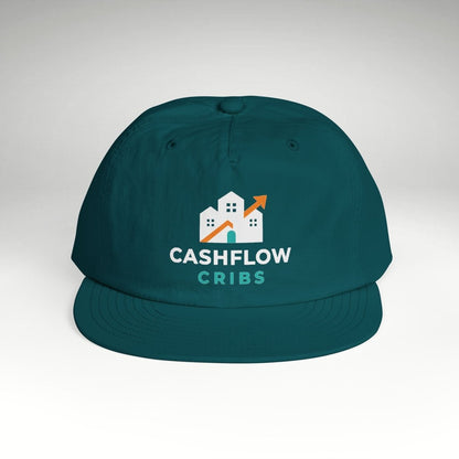 Cashflow Cribs Flat - Billed Surf Cap - Hats | ShirtyAgents