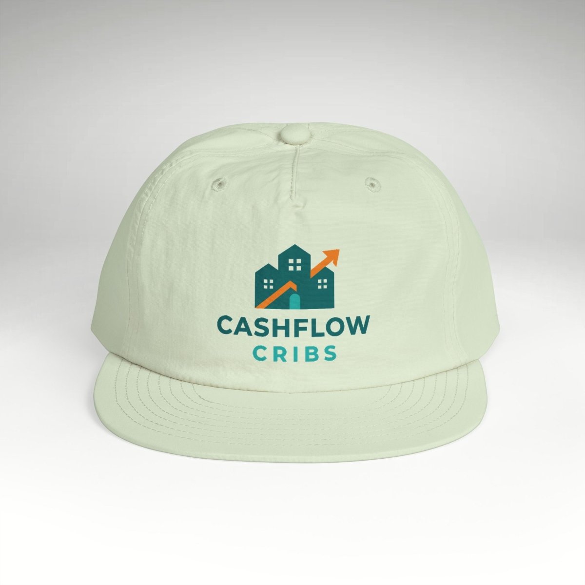 Cashflow Cribs Flat - Billed Surf Cap - Hats | ShirtyAgents