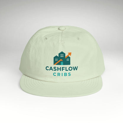 Cashflow Cribs Flat - Billed Surf Cap - Hats | ShirtyAgents