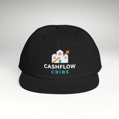 Cashflow Cribs Flat - Billed Surf Cap - Hats | ShirtyAgents