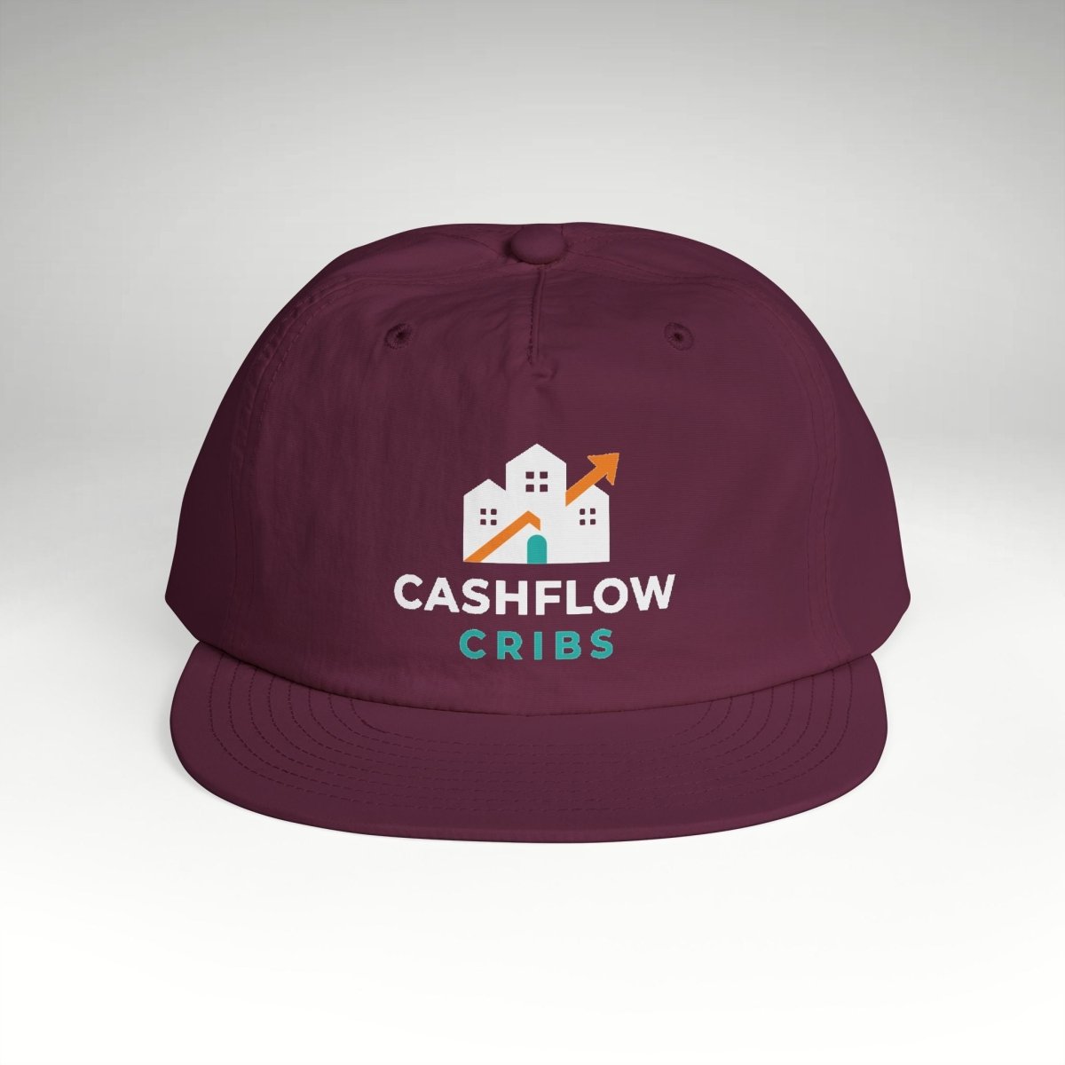 Cashflow Cribs Flat - Billed Surf Cap - Hats | ShirtyAgents