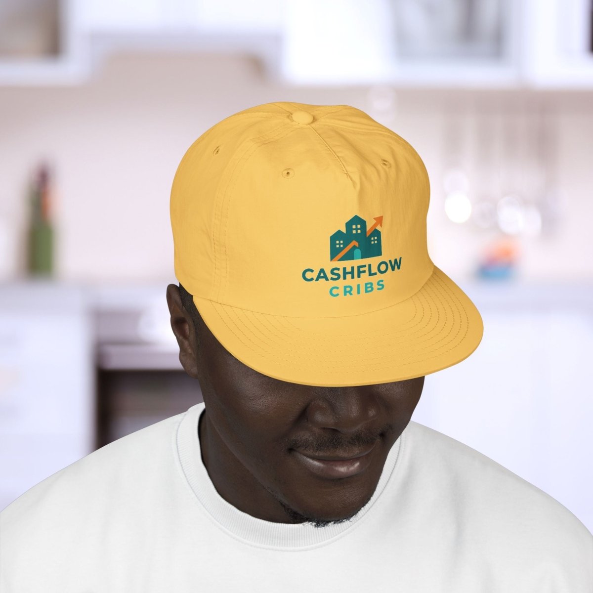 Cashflow Cribs Flat - Billed Surf Cap - Hats | ShirtyAgents