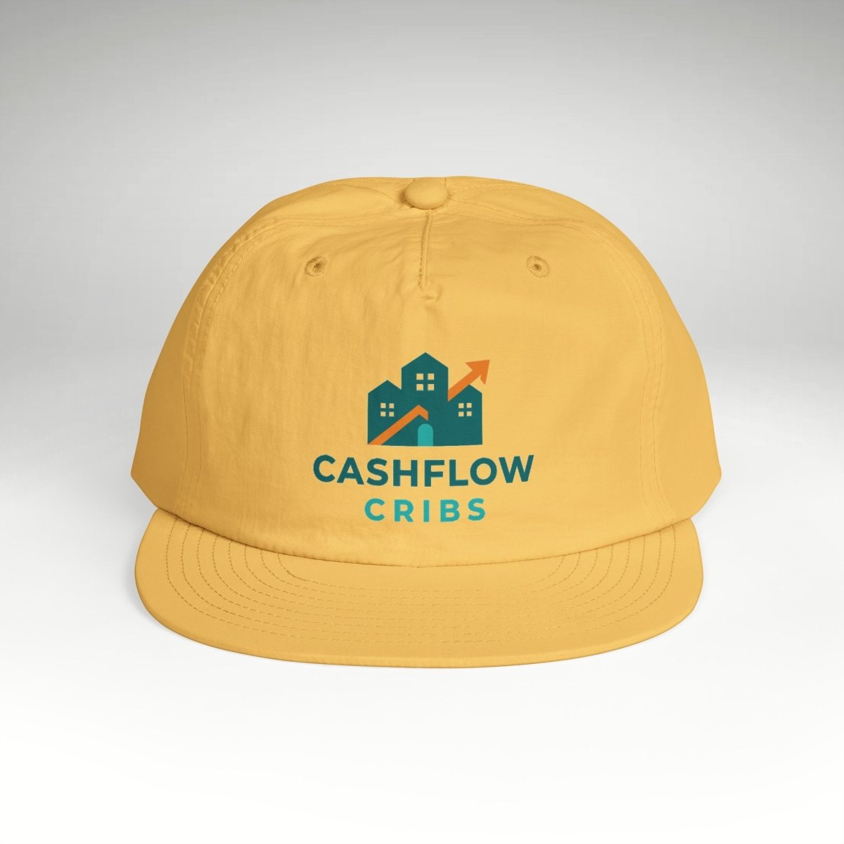 Cashflow Cribs Flat - Billed Surf Cap - Hats | ShirtyAgents