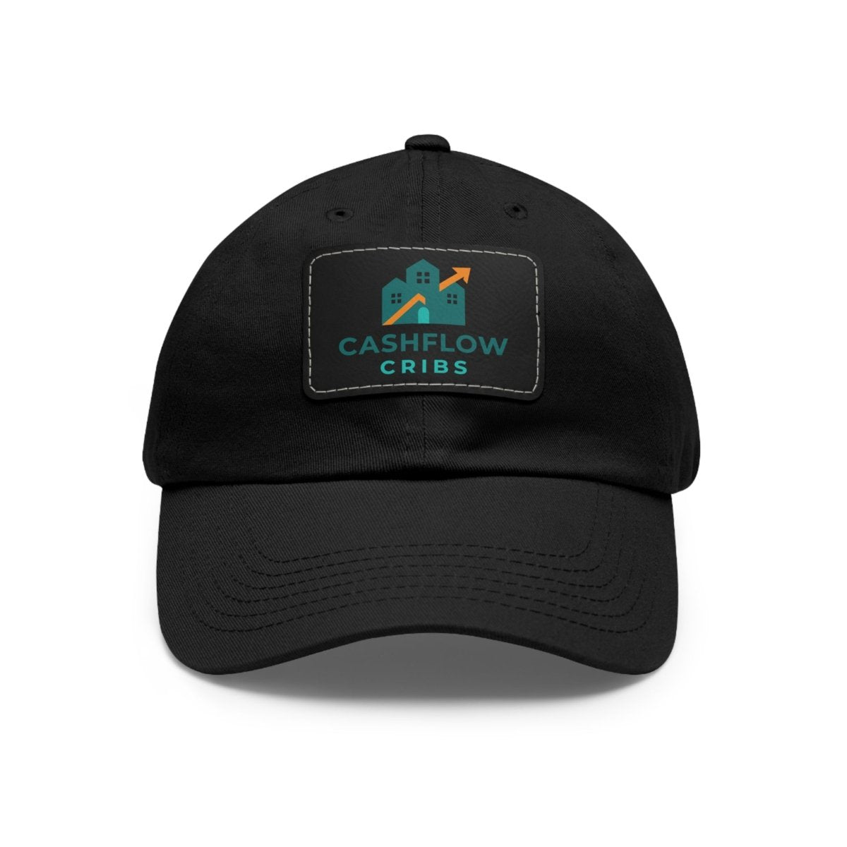 Cashflow Cribs Hat with Leather Patch - Hats | ShirtyAgents