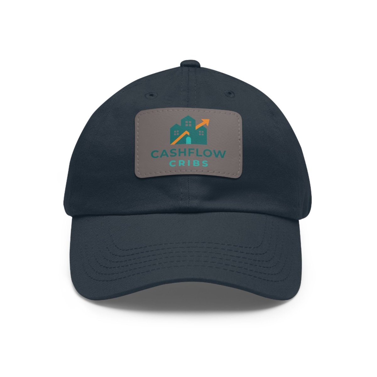 Cashflow Cribs Hat with Leather Patch - Hats | ShirtyAgents