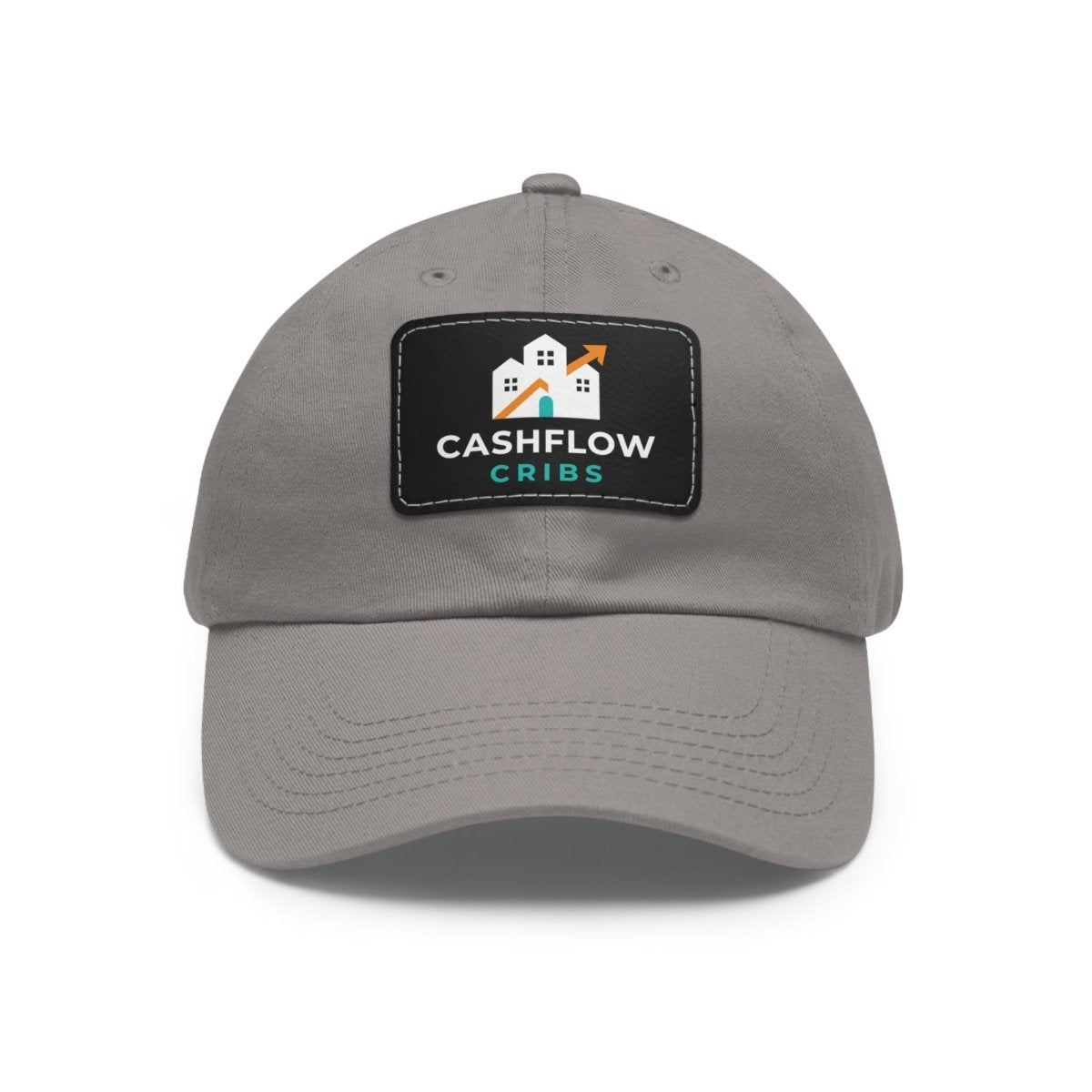 Cashflow Cribs Hat with Leather Patch - Hats | ShirtyAgents