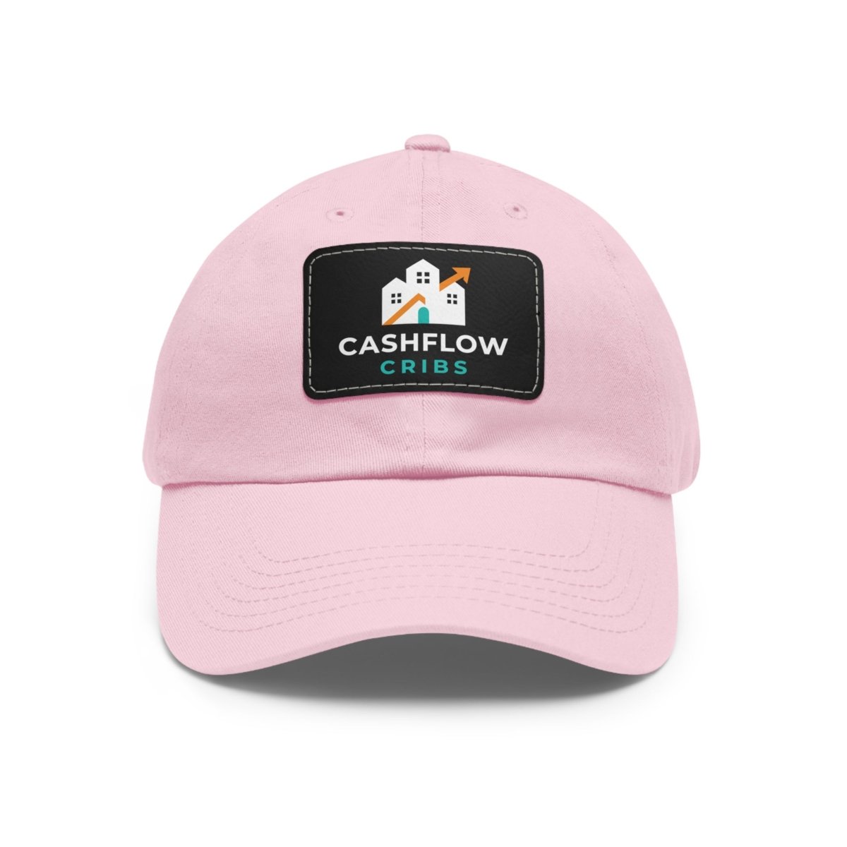Cashflow Cribs Hat with Leather Patch - Hats | ShirtyAgents