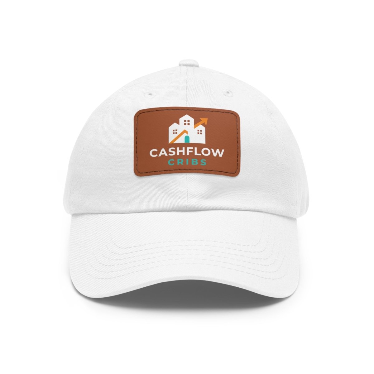 Cashflow Cribs Hat with Leather Patch - Hats | ShirtyAgents