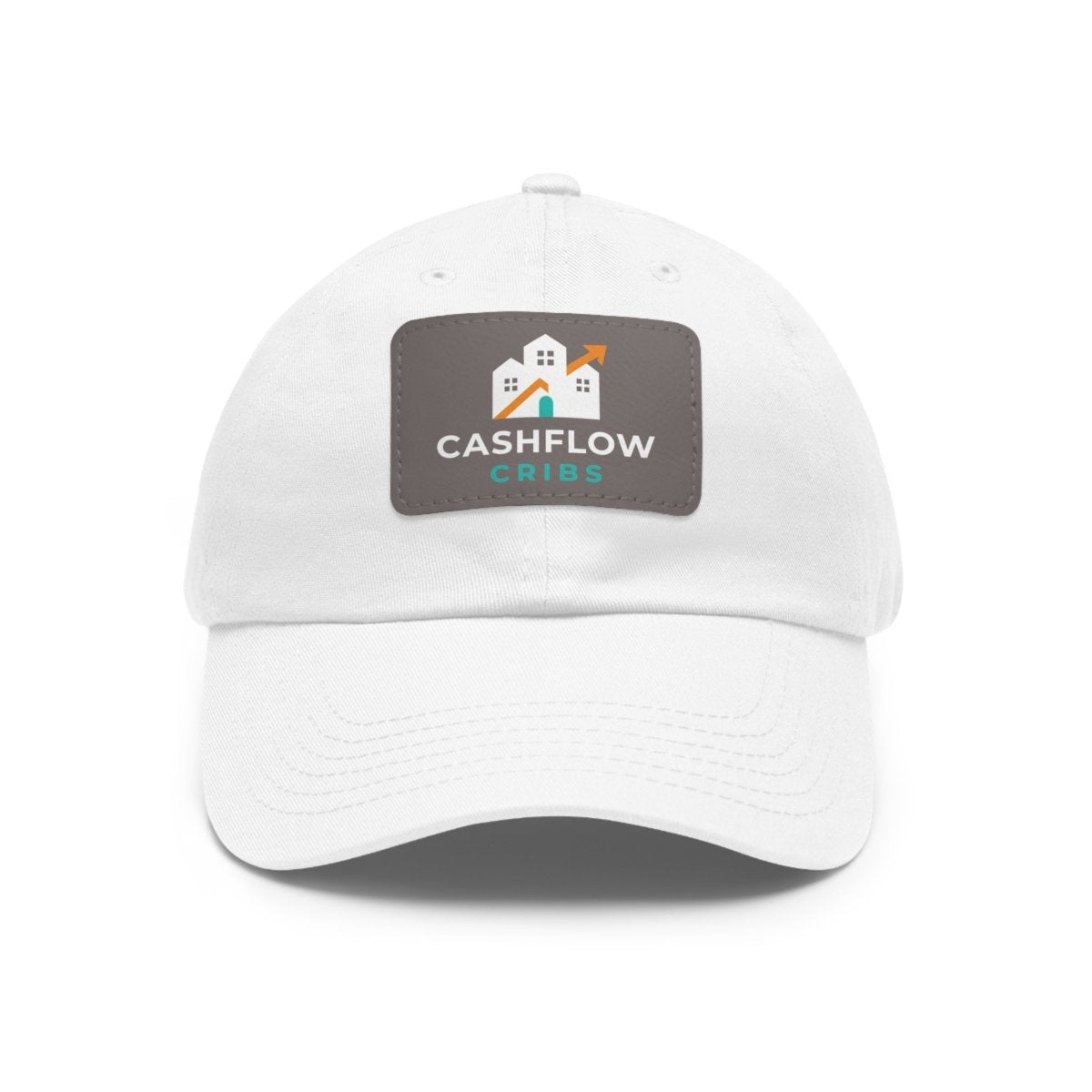 Cashflow Cribs Hat with Leather Patch - Hats | ShirtyAgents