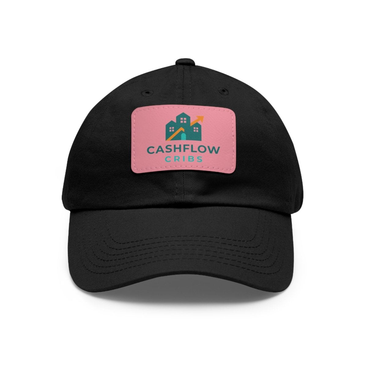 Cashflow Cribs Hat with Leather Patch - Hats | ShirtyAgents