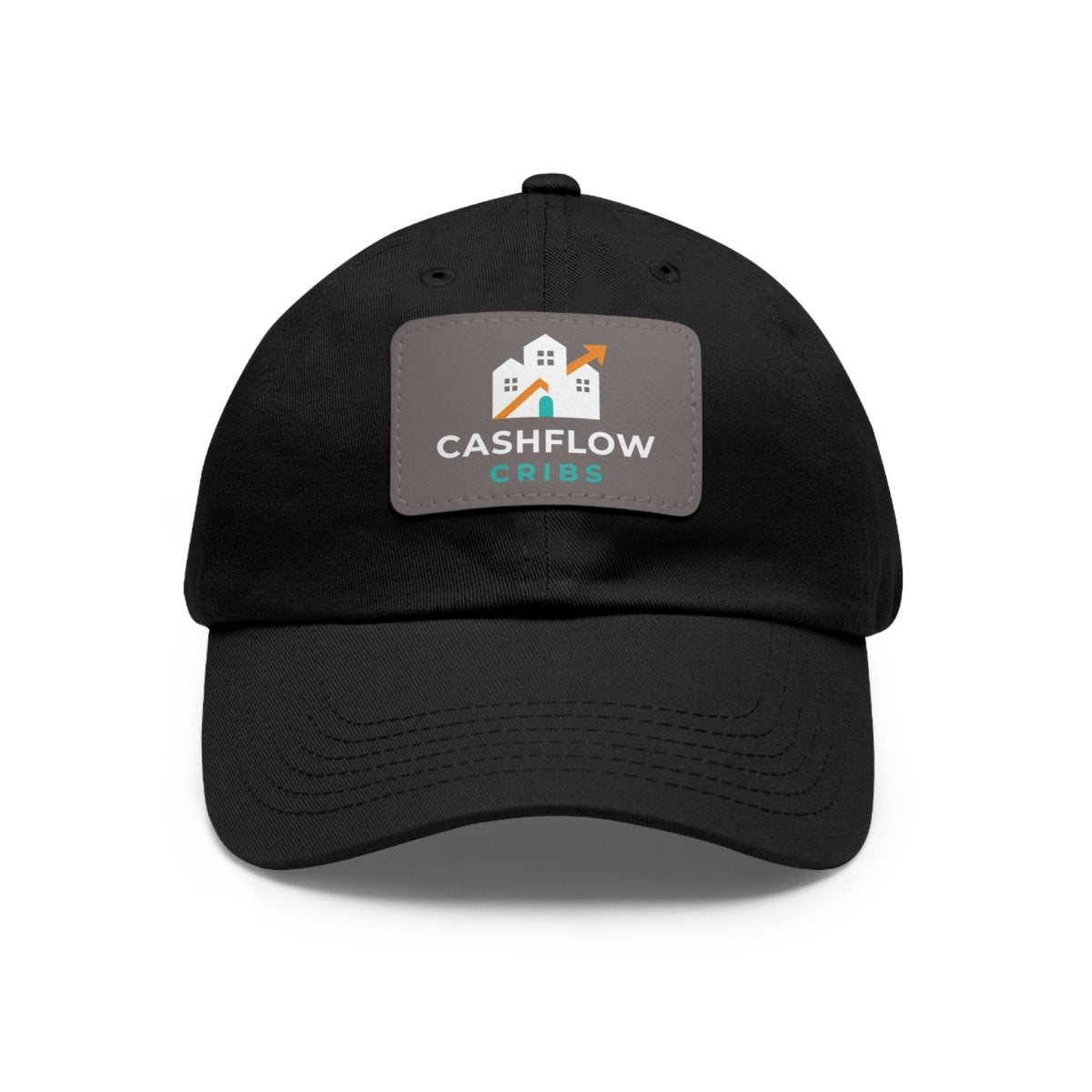 Cashflow Cribs Hat with Leather Patch - Hats | ShirtyAgents