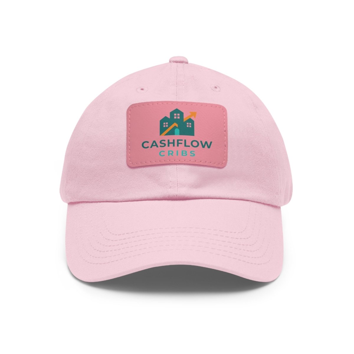 Cashflow Cribs Hat with Leather Patch - Hats | ShirtyAgents
