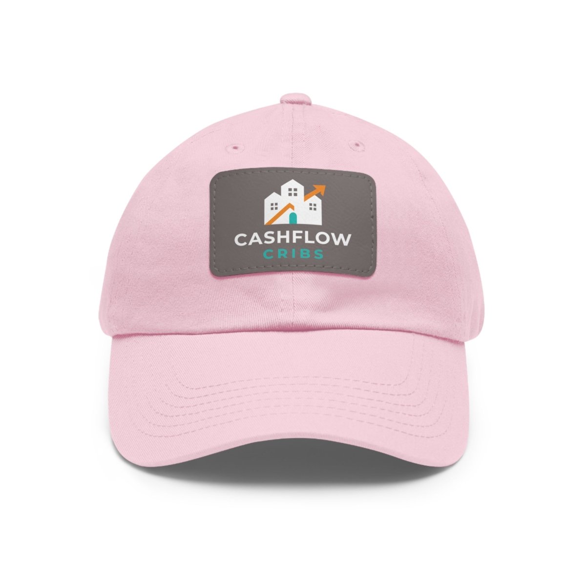 Cashflow Cribs Hat with Leather Patch - Hats | ShirtyAgents