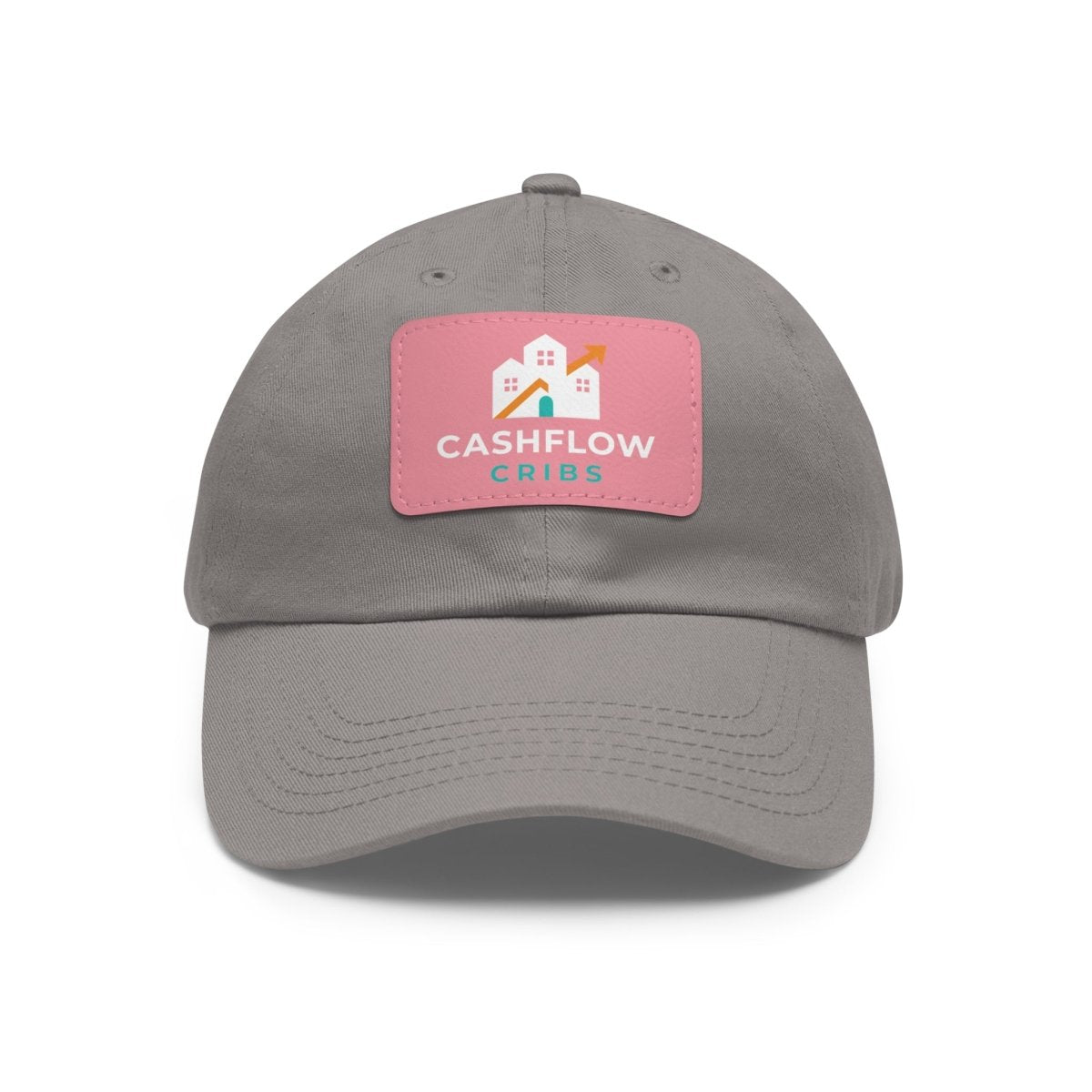 Cashflow Cribs Hat with Leather Patch - Hats | ShirtyAgents