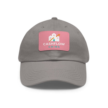 Cashflow Cribs Hat with Leather Patch - Hats | ShirtyAgents