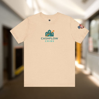 Cashflow Cribs Logo Tshirt - T-Shirt | ShirtyAgents