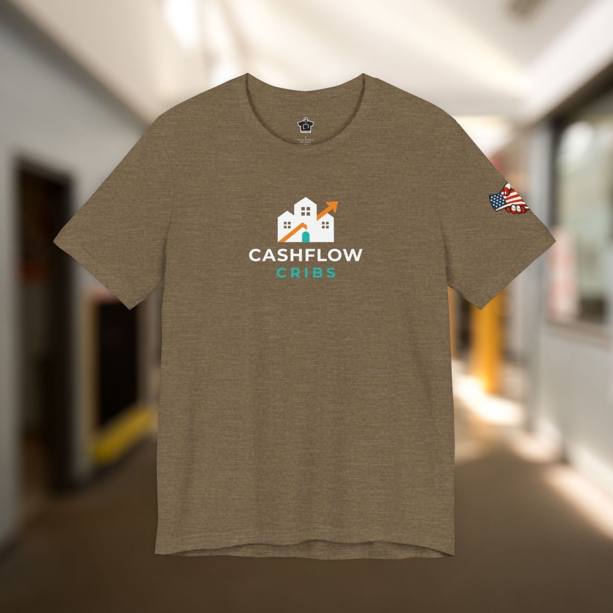 Cashflow Cribs Logo Tshirt - T-Shirt | ShirtyAgents