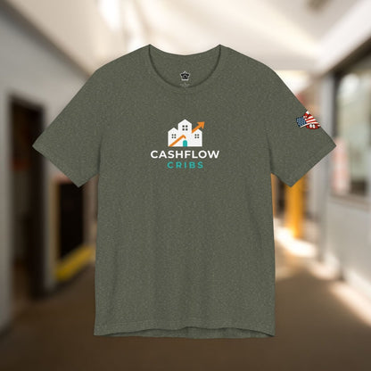 Cashflow Cribs Logo Tshirt - T-Shirt | ShirtyAgents
