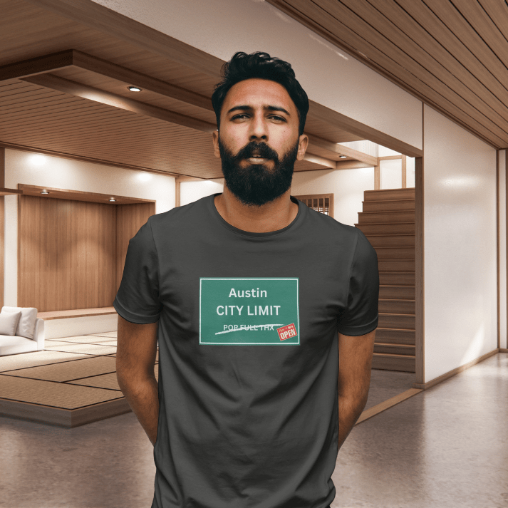 City Limit We're Open | Austin Tshirt - T-Shirt | ShirtyAgents