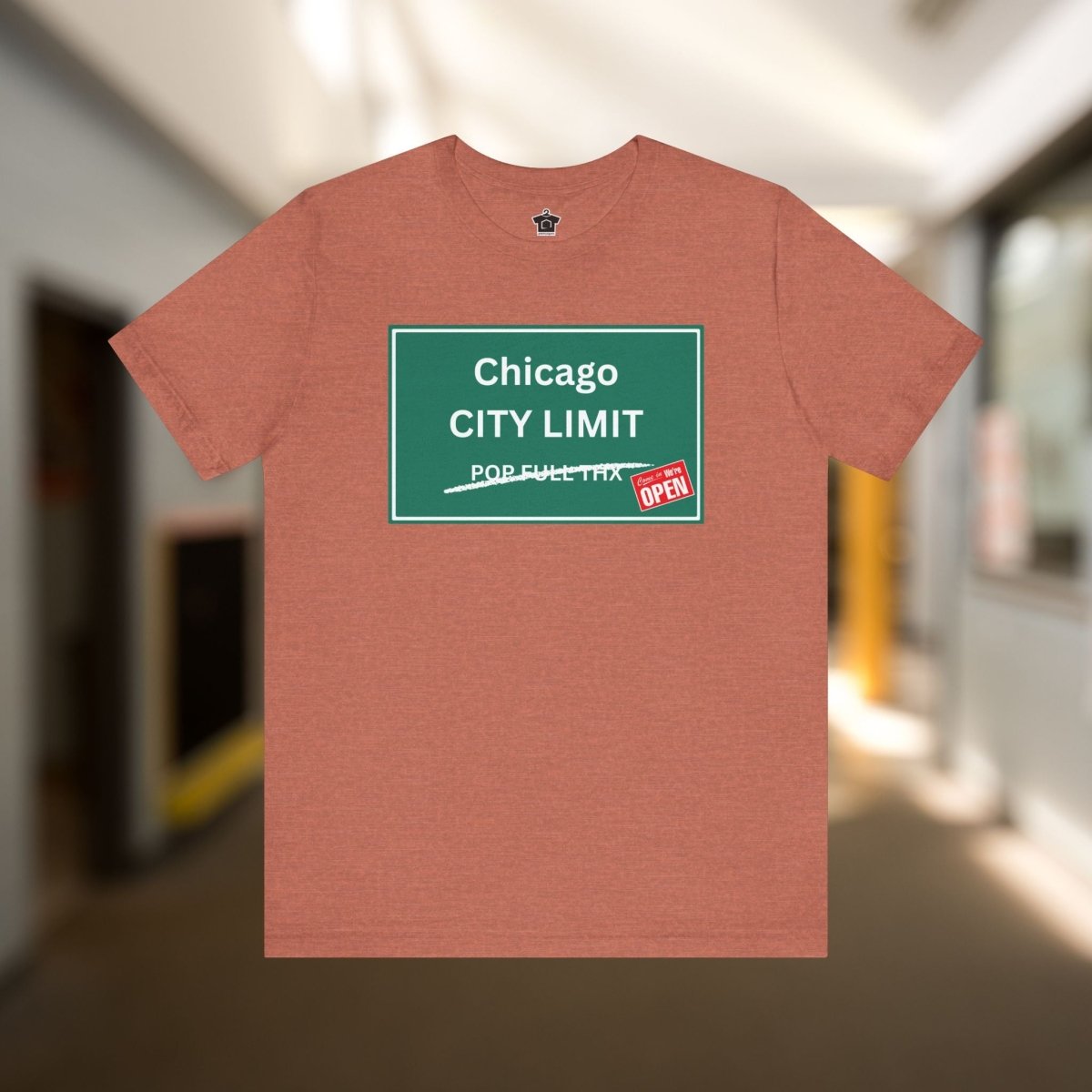 City Limit We're Open | Chicago Tshirt - T-Shirt | ShirtyAgents