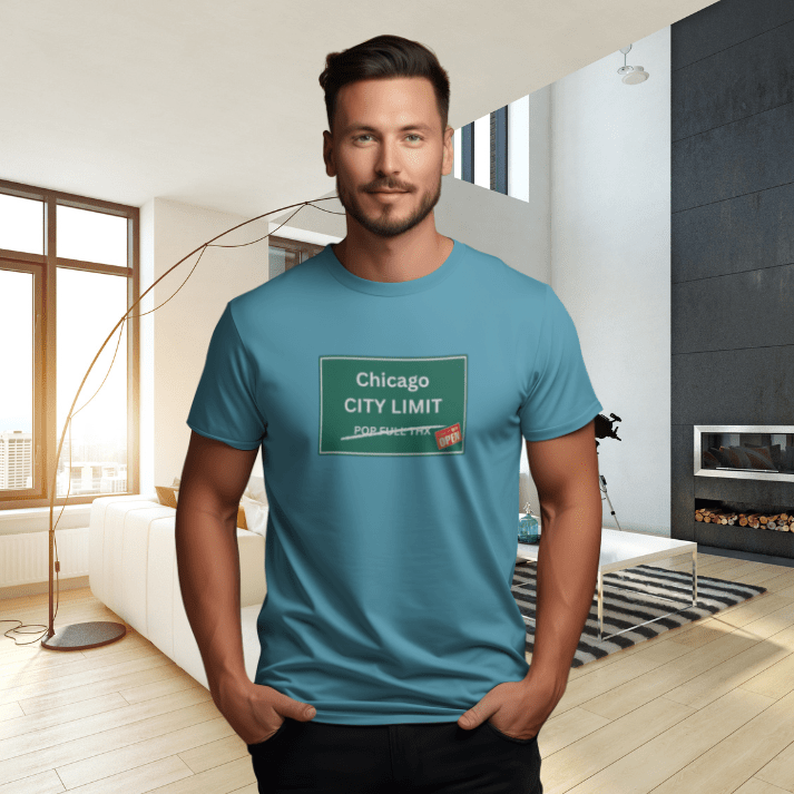 City Limit We're Open | Chicago Tshirt - T-Shirt | ShirtyAgents