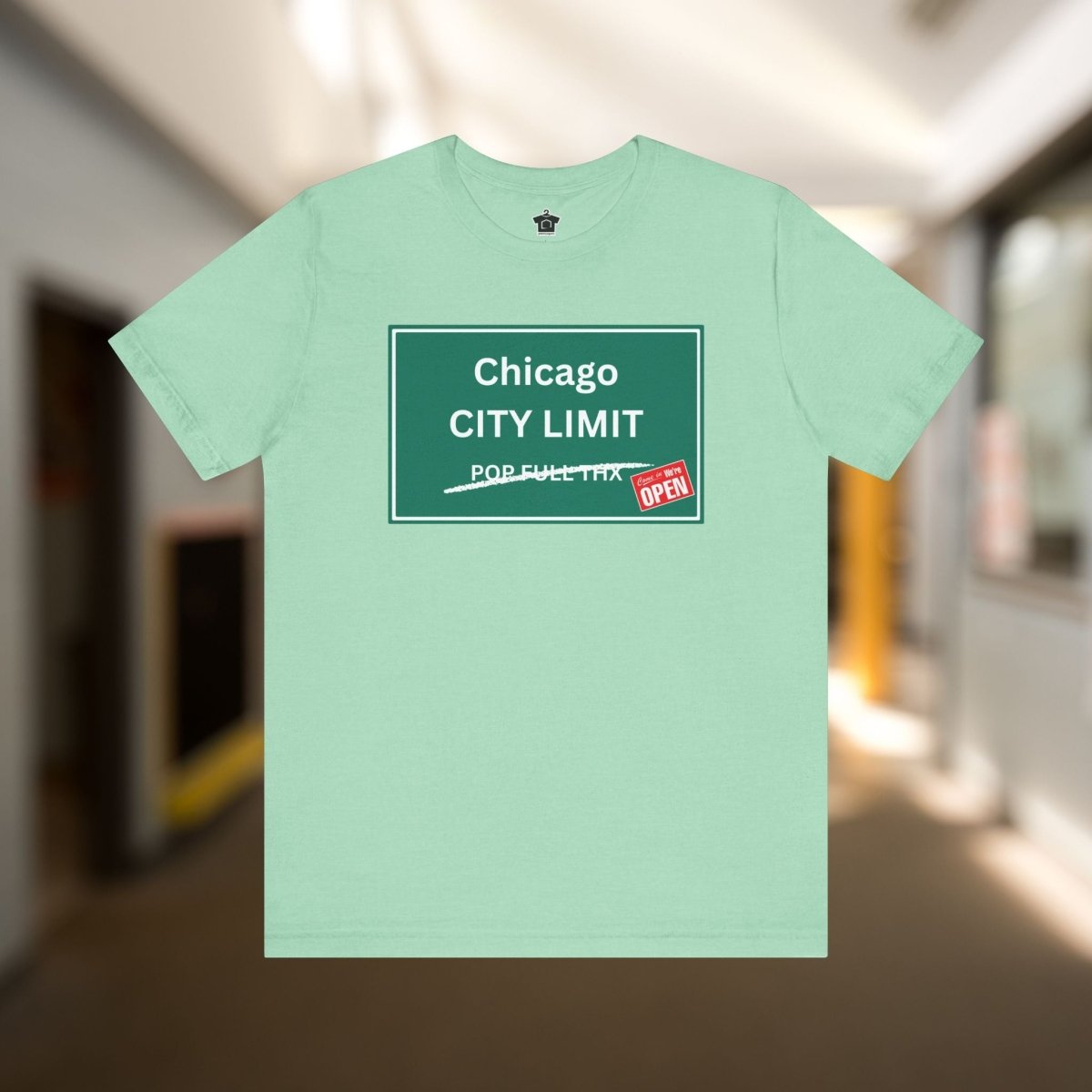 City Limit We're Open | Chicago Tshirt - T-Shirt | ShirtyAgents