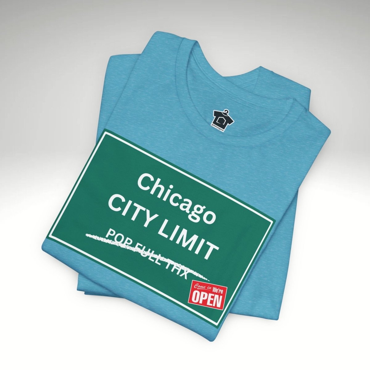City Limit We're Open | Chicago Tshirt - T-Shirt | ShirtyAgents