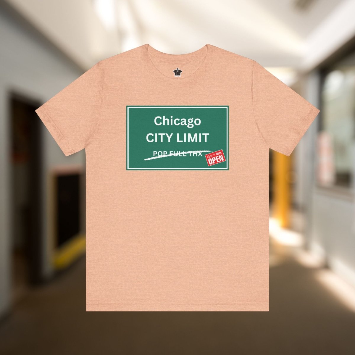 City Limit We're Open | Chicago Tshirt - T-Shirt | ShirtyAgents