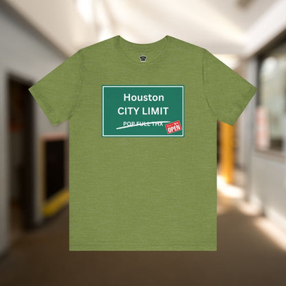 City Limit We're Open | Houston Tshirt - T-Shirt | ShirtyAgents