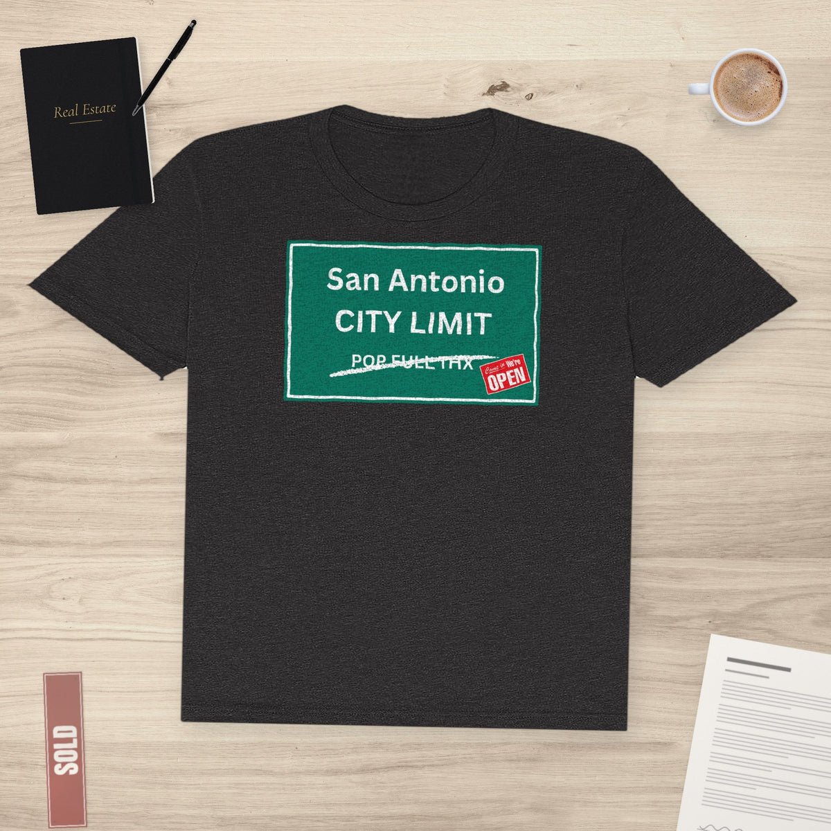 City Limit We're Open – San Antonio | Classic Tee - T-Shirt | ShirtyAgents