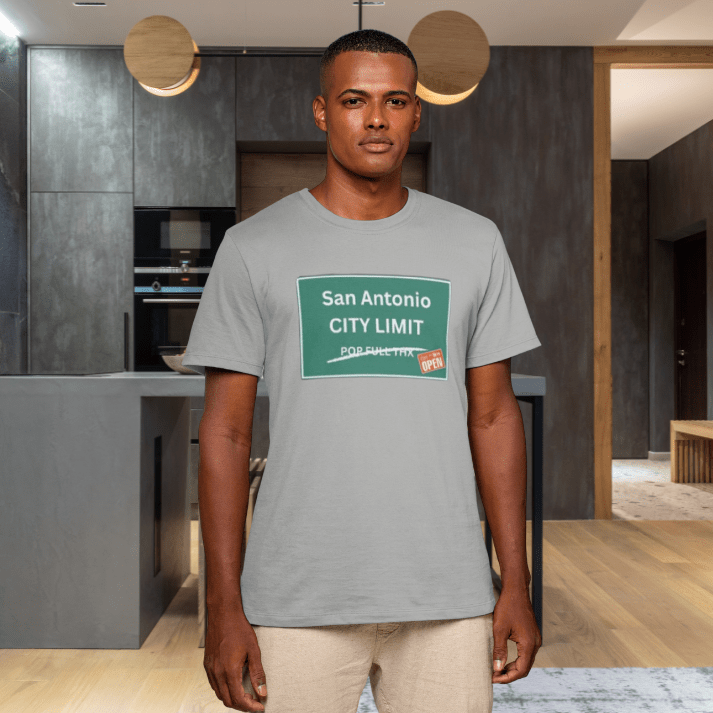 City Limit We're Open | San Antonio Tshirt - T-Shirt | ShirtyAgents