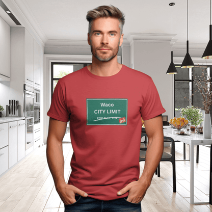 City Limit We're Open | Waco Tshirt - T-Shirt | ShirtyAgents