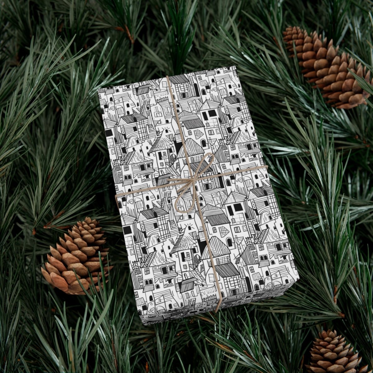 Color the Neighborhood Gift Wrap - Home Decor | ShirtyAgents