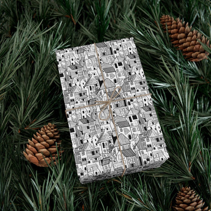 Color the Neighborhood Gift Wrap - Home Decor | ShirtyAgents