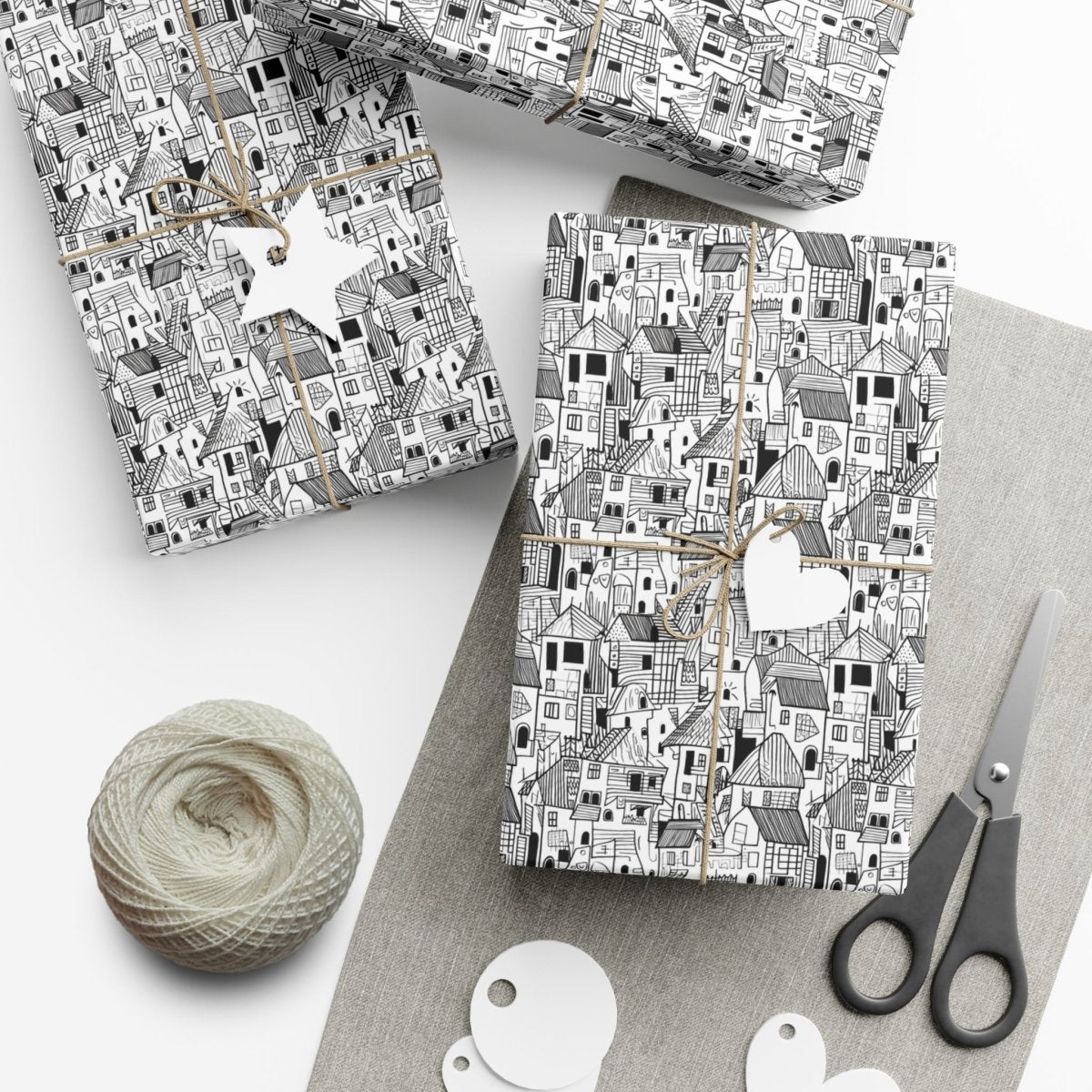 Color the Neighborhood Gift Wrap - Home Decor | ShirtyAgents