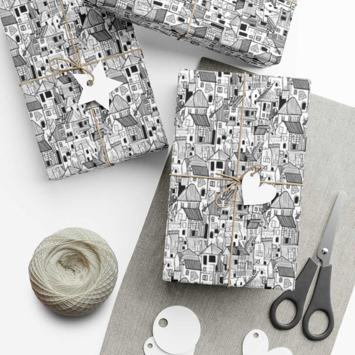 Color the Neighborhood Gift Wrap - Home Decor | ShirtyAgents