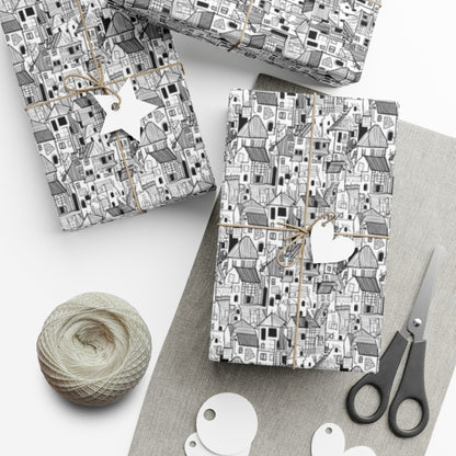 Color the Neighborhood Gift Wrap - Home Decor | ShirtyAgents