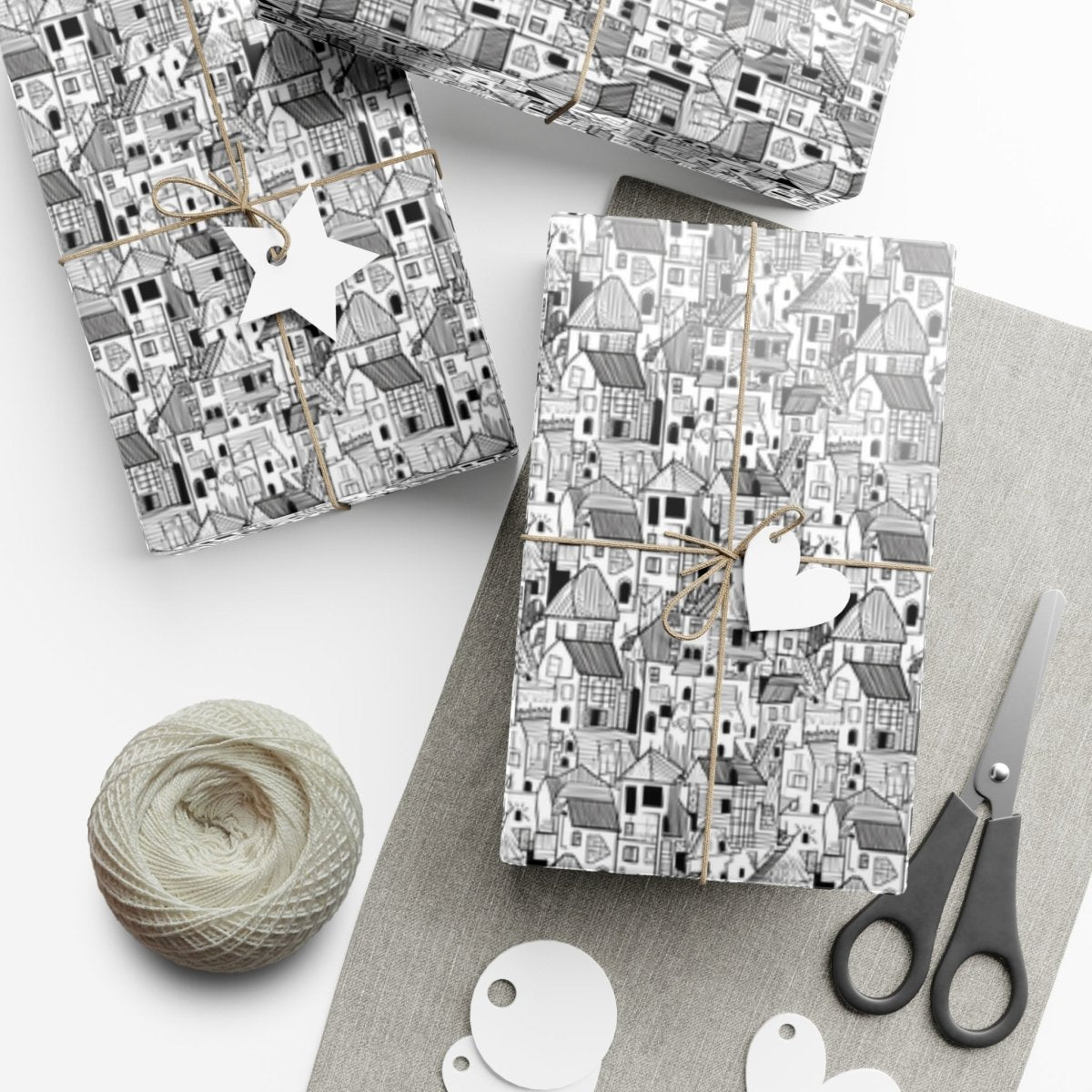 Color the Neighborhood Gift Wrap - Home Decor | ShirtyAgents
