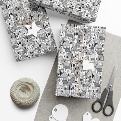 Color the Neighborhood Gift Wrap - Home Decor | ShirtyAgents