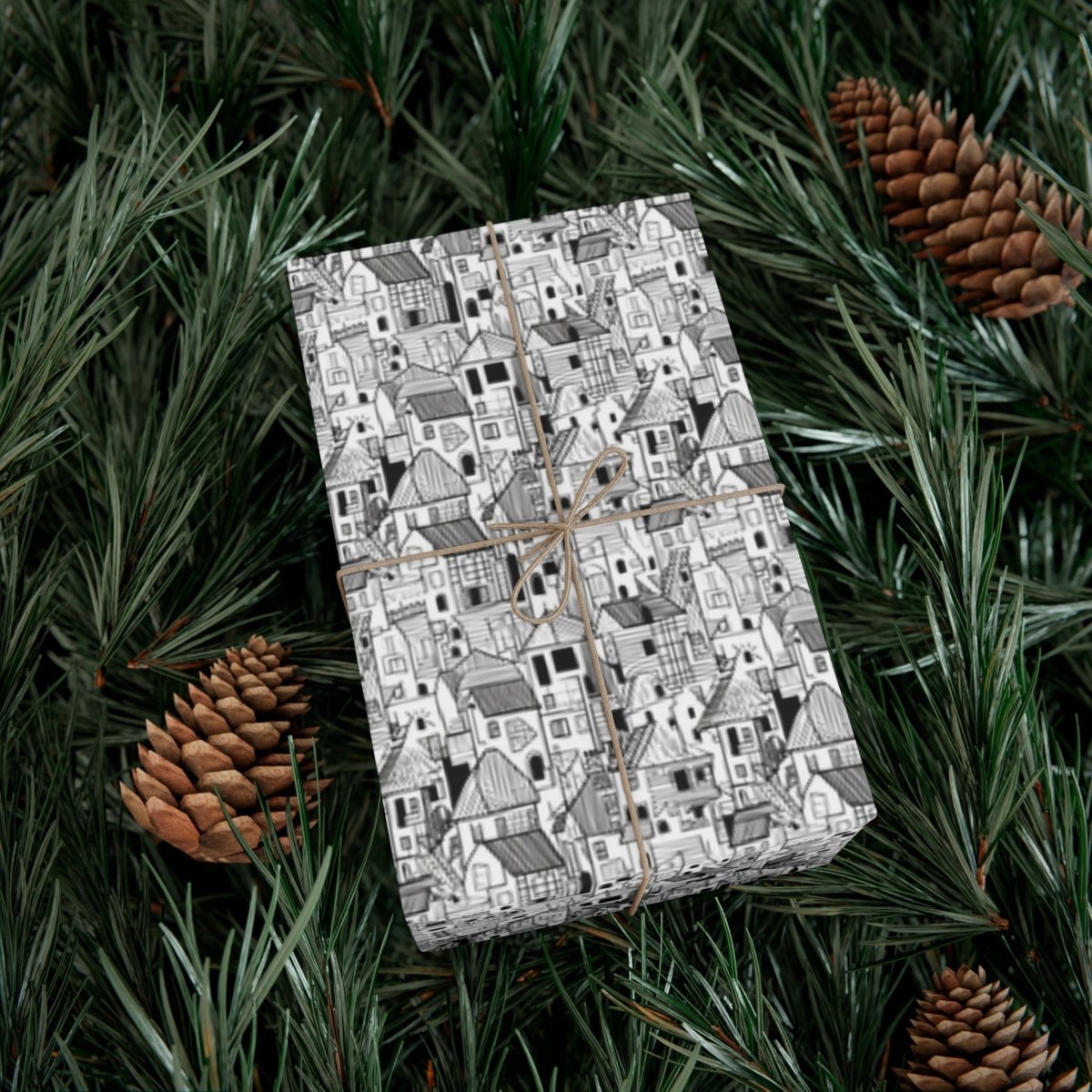 Color the Neighborhood Gift Wrap - Home Decor | ShirtyAgents