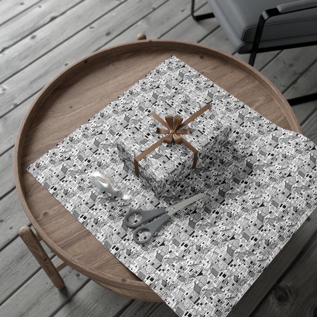 Color the Neighborhood Gift Wrap - Home Decor | ShirtyAgents