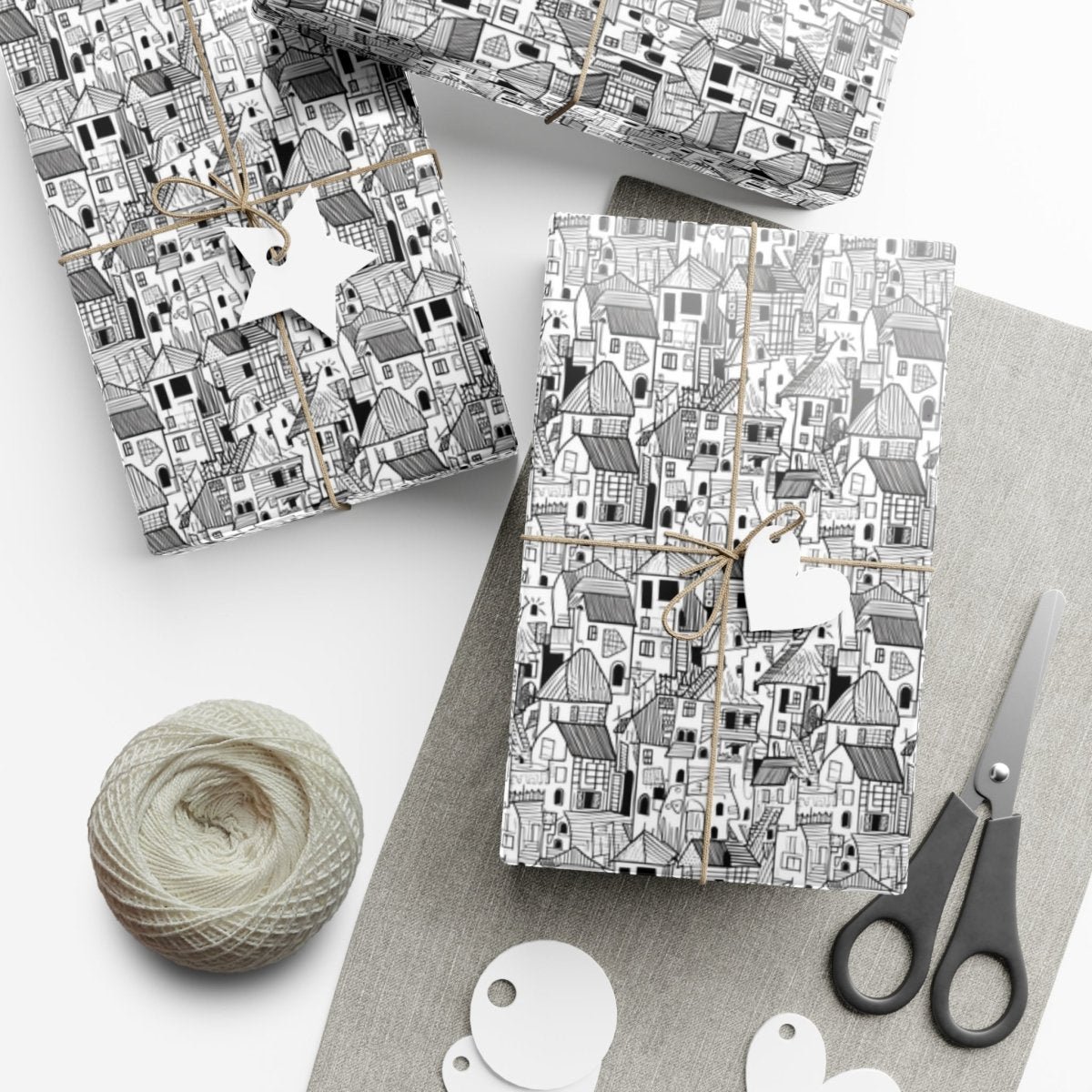 Color the Neighborhood Gift Wrap - Home Decor | ShirtyAgents
