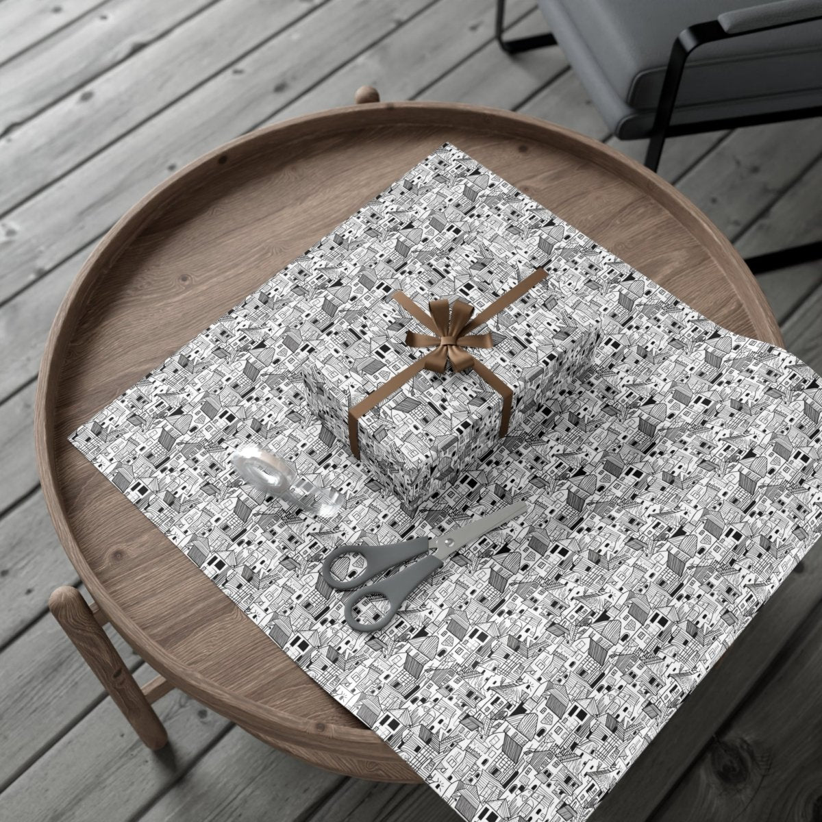 Color the Neighborhood Gift Wrap - Home Decor | ShirtyAgents