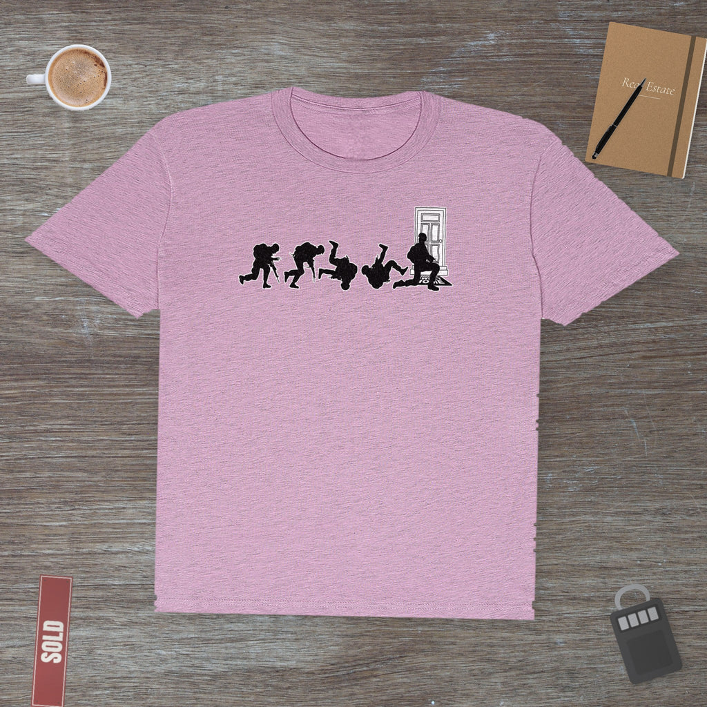 Combat Soldier Silhouette – Honoring Strength & Service | Classic Tee - T-Shirt | ShirtyAgents