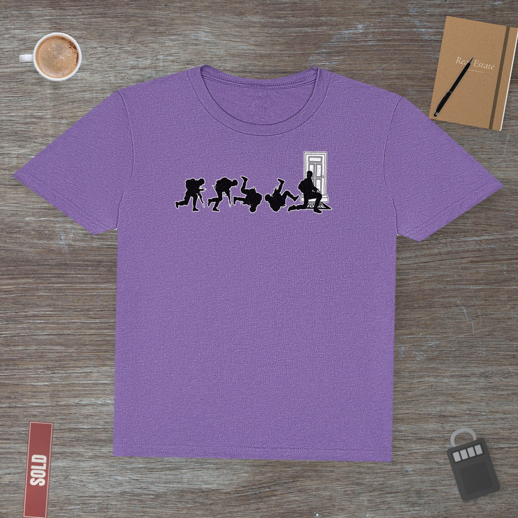Combat Soldier Silhouette – Honoring Strength & Service | Classic Tee - T-Shirt | ShirtyAgents