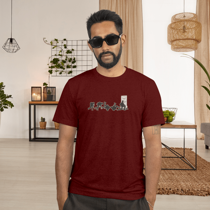 Combat Soldier Silhouette – Honoring Strength & Service - T-Shirt | ShirtyAgents