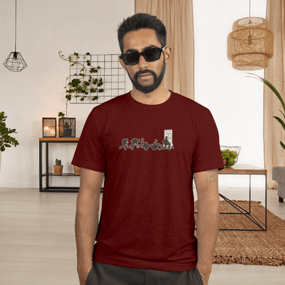 Combat Soldier Silhouette – Honoring Strength & Service - T-Shirt | ShirtyAgents